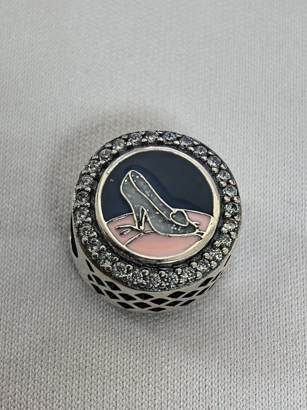 Pandora Cinderella 75th Anniversary Dangle Charm, S925 Silver Jewelry
